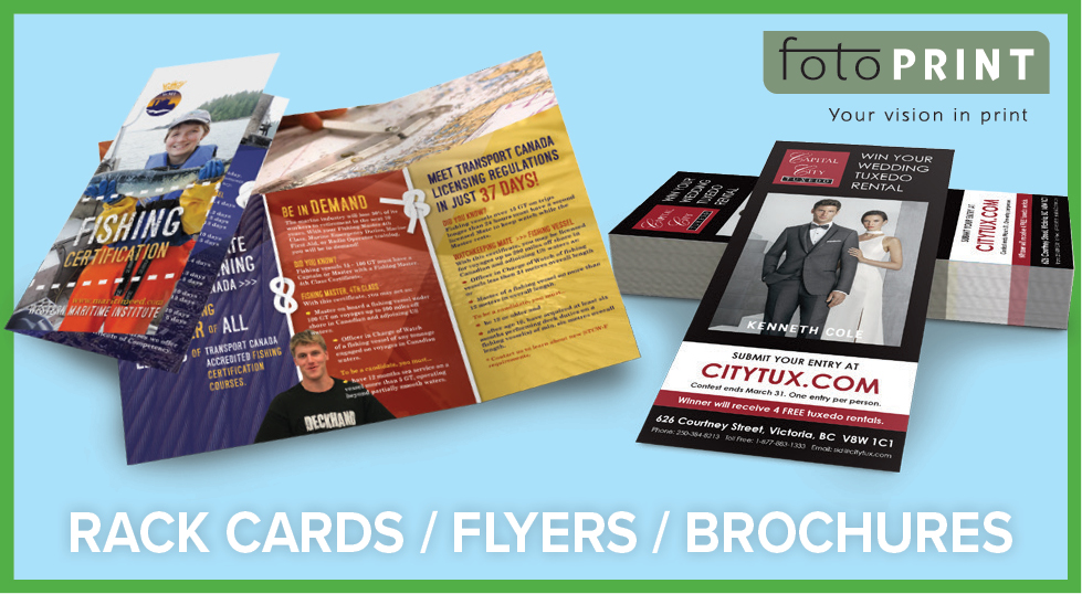 Brochures - Rack Cards Flyers and Brochures Marketing